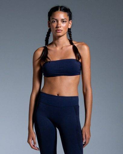 Vibrance Bandeau - Navy